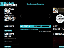 Tablet Screenshot of forum.burgerweeshuis.nl
